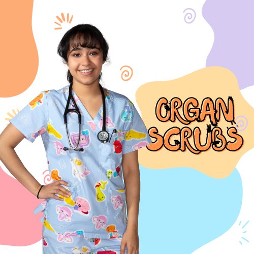 Cotton Printed Scrubs