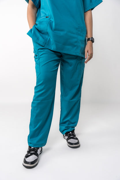 STRAIGHT "Keep Smiling" Scrub Pants