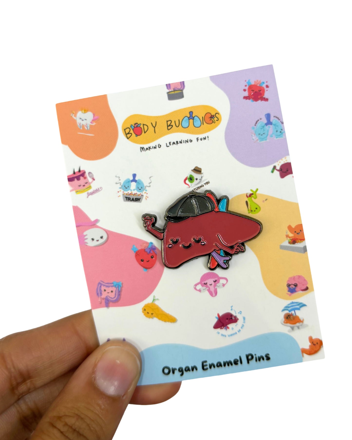 Oliver the Liver Pin