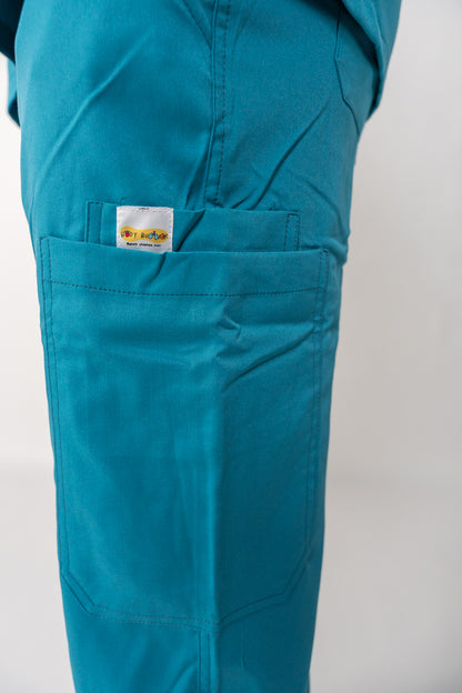 STRAIGHT "Keep Smiling" Scrub Pants