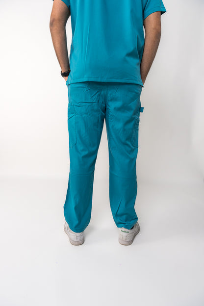 STRAIGHT "Keep Smiling" Scrub Pants