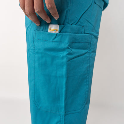 JOGGER "Keep Smiling" Scrub Pants