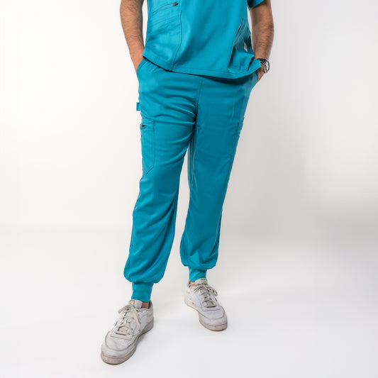 JOGGER "Keep Smiling" Scrub Pants