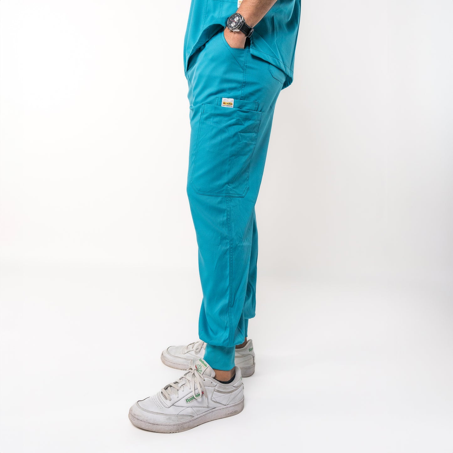 JOGGER "Keep Smiling" Scrub Pants