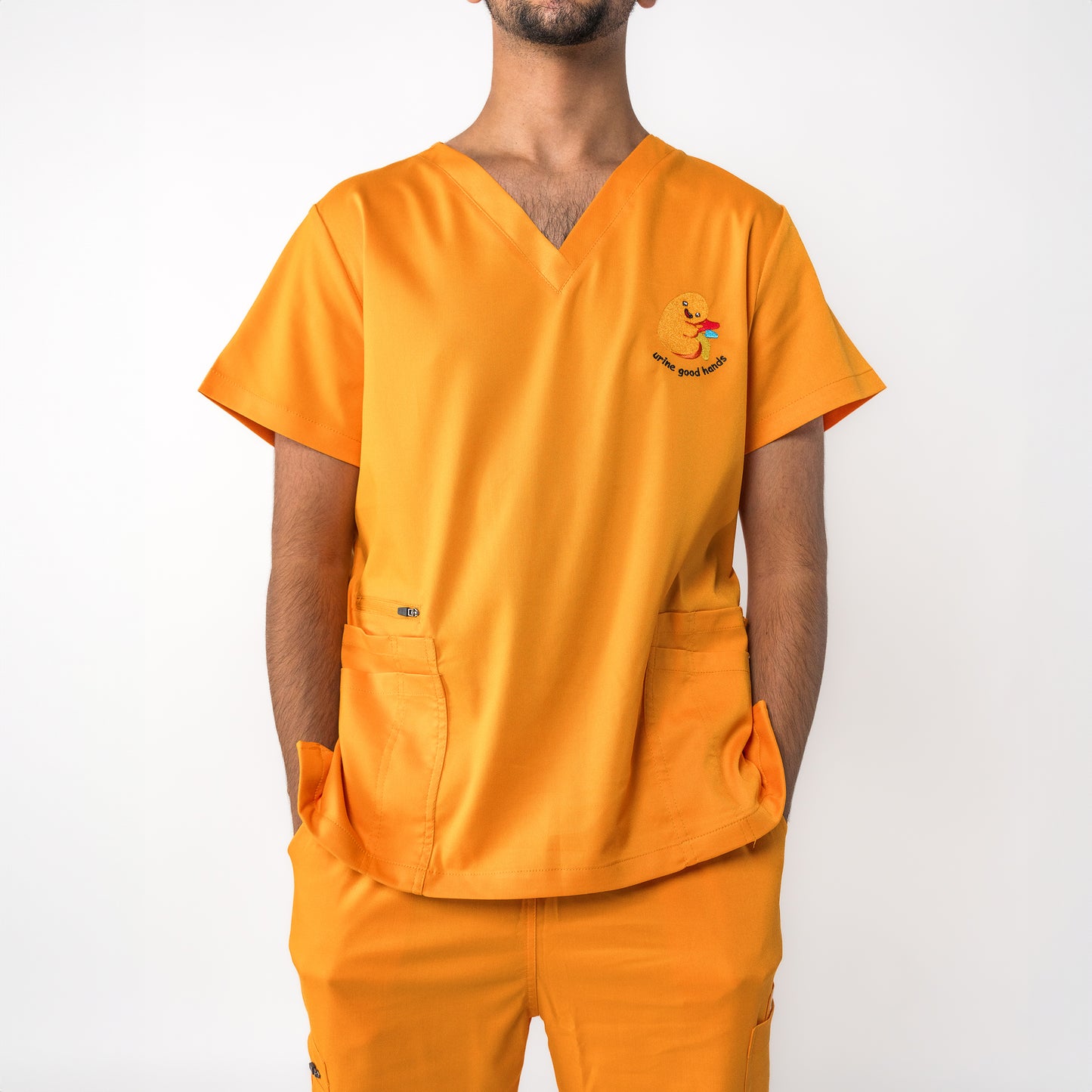 "Urine Good Hands" Scrub Top